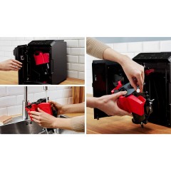 Кофемашина BOSCH TIE20301, 1300 Вт, объем 1,4 л, автокапучинатор, серебристая/черная Кофемашина BOSCH TIE20301, 1300 Вт, объем 1,4 л, автокапучинатор, серебристая/черная - фото 8