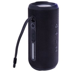 Колонка портативная влагозащищенная KAIGO (КАЙГО) BT16T, 10 Вт, Bluetooth, Micro SD, AUX, RGB, TWS, IPX7, черная, 514225 - фото 2