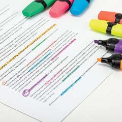 Набор текстовыделителей 24 ЦВЕТА на подставке, BRAUBERG "DELTA", 15 пастельных цветов + 9 неоновых цветов, линия 1-5 мм, 152506 Набор текстовыделителей 24 ЦВЕТА на подставке, BRAUBERG "DELTA", 15 пастельных цветов + 9 неоновых цветов, линия 1-5 мм, 152506 - фото 9