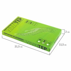 Перчатки одноразовые эластомер TPE, КОМПЛЕКТ 50 пар (100 шт.), M (средний), прозрачные, ELEGREEN, ГППVTЭлП-M Перчатки одноразовые эластомер TPE, КОМПЛЕКТ 50 пар (100 шт.), M (средний), прозрачные, ELEGREEN, ГППVTЭлП-M - фото 3