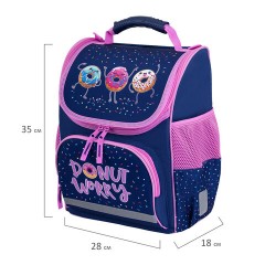 Ранец ПИФАГОР BASIC, 1 отделение, 3 кармана, эргономичная спинка, "Comic donuts", 35х28х18 см, 273137 Ранец ПИФАГОР BASIC, 1 отделение, 3 кармана, эргономичная спинка, "Comic donuts", 35х28х18 см, 273137 - фото 10