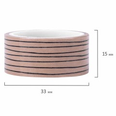 Клейкие WASHI-ленты для декора КОФЕЙНЫЕ ЦВЕТА, 15 мм х 3 м, 7 цветов, рисовая бумага, ОСТРОВ СОКРОВИЩ, 661706 Клейкие WASHI-ленты для декора КОФЕЙНЫЕ ЦВЕТА, 15 мм х 3 м, 7 цветов, рисовая бумага, ОСТРОВ СОКРОВИЩ, 661706 - фото 5