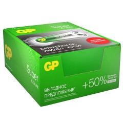 Батарейка GP Super эконом AA/LR6/15A 4шт/уп 15ARS-2SB4/GP24AA21RA-2CRS4 - фото 6