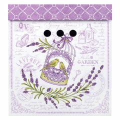 Короб для хранения из плотного микрогофрокартона 380х280х315 мм, КОМПЛЕКТ 3 шт., BRAUBERG HOME "Лаванда", 271821 - фото 3