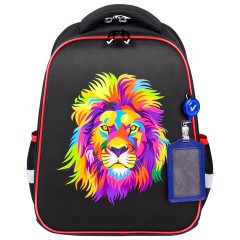 Ранец BRAUBERG FIT, 2 отделения, "Colorful lion", 38х27х14 см, 270618 Ранец BRAUBERG FIT, 2 отделения, "Colorful lion", 38х27х14 см, 270618 - фото 2