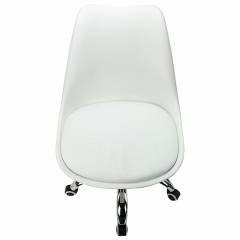 Кресло стул BRABIX "Eames MG-310 CH", хром, пластик белый, экокожа белая, 532923 Кресло стул BRABIX "Eames MG-310 CH", хром, пластик белый, экокожа белая, 532923 - фото 7
