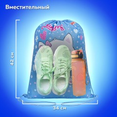 Мешок для обуви ПИФАГОР, 1 отделение, 42х34 см, "Yummy cupcake", 271603 Мешок для обуви ПИФАГОР, 1 отделение, 42х34 см, "Yummy cupcake", 271603 - фото 10