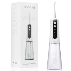 Ирригатор для полости рта REVYLINE RL 670, емкость резервуара 0,27 л, 2 насадки, белый, 9101
