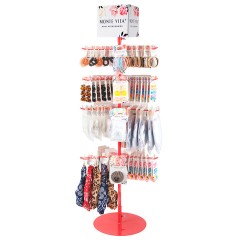 Стойка-вертушка настольная MONTE VITA (МОНТЕ ВИТА), 108х44см, 4 ряда, 22 крючка, 507506 - фото 17