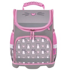 Ранец ЮНЛАНДИЯ WISE, 1 отделение, 3 кармана, устойчивое дно, "Sweet whiskers", 37x29х15 см, 272075 Ранец ЮНЛАНДИЯ WISE, 1 отделение, 3 кармана, устойчивое дно, "Sweet whiskers", 37x29х15 см, 272075 - фото 2