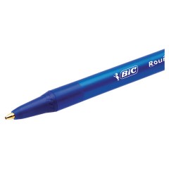 Ручки шариковые автоматические BIC "Round Stic Clic", НАБОР 3 шт., СИНИЕ, линия письма 0,32 мм, блистер, 926374 - фото 8