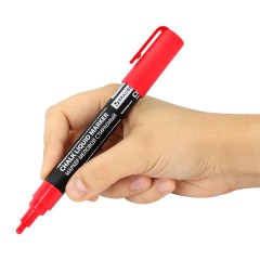 Маркер меловой CHALK LIQUID MARKER, КРАСНЫЙ, 3 мм, стираемый, BRAUBERG "CHALK", 152589 - фото 10