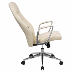 Кресло BRABIX PREMIUM ''Adept EX-752'', синхромеханизм, алюминий, экокожа, бежевое, 532931 Кресло BRABIX PREMIUM ''Adept EX-752'', синхромеханизм, алюминий, экокожа, бежевое, 532931 - фото 6