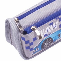 Пенал мягкий ЮНЛАНДИЯ, 2 отделения, полиэстер, "Car champion", серый, 21х6х9 см, 228983 Пенал мягкий ЮНЛАНДИЯ, 2 отделения, полиэстер, "Car champion", серый, 21х6х9 см, 228983 - фото 6