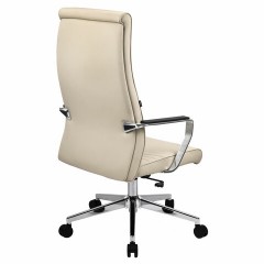 Кресло BRABIX PREMIUM ''Solo EX-730'', алюминий, хром, экокожа, бежевое, 532937 Кресло BRABIX PREMIUM ''Solo EX-730'', алюминий, хром, экокожа, бежевое, 532937 - фото 4