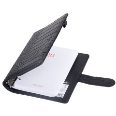 Ежедневник-органайзер недатированный B6 150x190 мм BRAUBERG "Comodo", под кожу, 160 л., черный, 116205 - фото 6