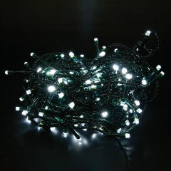 Электрогирлянда-нить комнатная "Стандарт" 10 м, 100 LED, холодный белый свет, 220 V, контроллер, ЗОЛОТАЯ СКАЗКА, 591347 Электрогирлянда-нить комнатная "Стандарт" 10 м, 100 LED, холодный белый свет, 220 V, контроллер, ЗОЛОТАЯ СКАЗКА, 591347 - фото 2
