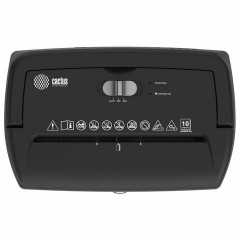 Уничтожитель (шредер) CACTUS CS-SH-10-21-5X18, 4 уровень секретности, фрагменты 5х18 мм, 10 листов, корзина 21 литр, CS-SH-10-215X18 - фото 3