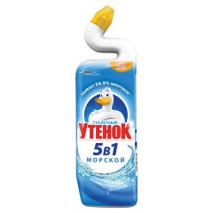 Средство для сантехники УТЕНОК активный Морской 900мл Средство для сантехники УТЕНОК активный Морской 900мл - фото 3
