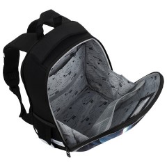 Ранец BRAUBERG KIDS START, 1 отделение, 2 кармана, "Герой в космосе", СВЕТЯЩИЙСЯ, 35х26х13 см, 274408 - фото 7