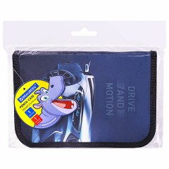 Пенал BRAUBERG с наполнением, 1 отделение, 1 откидная планка, 24 предмета, 21х14 см, "Sport car", 271527 - фото 8