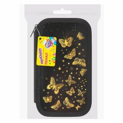 Пенал ЮНЛАНДИЯ, 2 отделения, ламинированный картон, конгрев, 19х11 см, "Golden", 273495 Пенал ЮНЛАНДИЯ, 2 отделения, ламинированный картон, конгрев, 19х11 см, "Golden", 273495 - фото 7