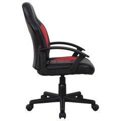 Кресло компьютерное BRABIX "Spark GM-201", экокожа, черное/красное, 532503 Кресло компьютерное BRABIX "Spark GM-201", экокожа, черное/красное, 532503 - фото 3