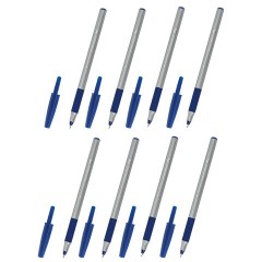 Ручки шариковые с грипом BRAUBERG "i-STICK POINT", НАБОР 6+2 ШТ., СИНИЕ, линия письма 0,35 мм, блистер, 144026 Ручки шариковые с грипом BRAUBERG "i-STICK POINT", НАБОР 6+2 ШТ., СИНИЕ, линия письма 0,35 мм, блистер, 144026 - фото 9