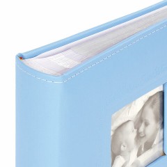 Фотоальбом BRAUBERG "Cute Baby" на 200 фото 10х15 см, под кожу, бумажные страницы, бокс, синий, 391142 Фотоальбом BRAUBERG "Cute Baby" на 200 фото 10х15 см, под кожу, бумажные страницы, бокс, синий, 391142 - фото 7