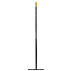 Грабли 14 зубьев цельнометаллические 35х10 см, ОБЩАЯ ДЛИНА 150 см, черенок сталь, RABBITEX (РАББИТЕКС) "LONG HANDLE", 700493 - фото 3