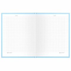 Блокнот МАЛЫЙ ФОРМАТ 110х147 мм, А6, 80 л., твердый, клетка, BRAUBERG "Minimal", голубой, 116450 Блокнот МАЛЫЙ ФОРМАТ 110х147 мм, А6, 80 л., твердый, клетка, BRAUBERG "Minimal", голубой, 116450 - фото 5