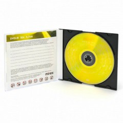 Диск DVD-R MIREX, 4,7 ГБ, 16x, Slim Case, 1 штука, UL130003A1S - фото 5