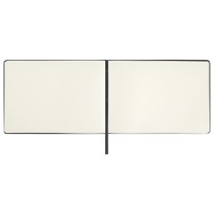 Скетчбук, слоновая кость 140 г/м2 210х148 мм, 80 л., КОЖЗАМ, резинка, BRAUBERG ART CLASSIC, черный, 113198 Скетчбук, слоновая кость 140 г/м2 210х148 мм, 80 л., КОЖЗАМ, резинка, BRAUBERG ART CLASSIC, черный, 113198 - фото 3
