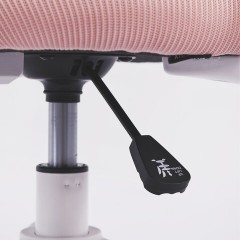 Кресло детское с подставкой для ног BRABIX KIDS "MG-220", сетка/ткань TW, розовое, 533314 - фото 9