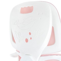 Кресло детское с поясничной поддержкой BRABIX KIDS "MG-225", сетка/ткань TW, розовое, 533316 - фото 10