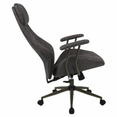 Кресло BRABIX PREMIUM "Dakota EX-572", синхромеханизм, искусственная замша, темно-серый, 532943 - фото 7