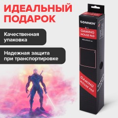 Коврик компьютерный для мыши большой SONNEN "CYBER OUTLAW", ткань + резина, 400х355х3 мм, 513616 Коврик компьютерный для мыши большой SONNEN "CYBER OUTLAW", ткань + резина, 400х355х3 мм, 513616 - фото 12