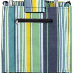 Сумка-тележка хозяйственная 95x34x28 см, объем 34 л, до 30 кг, Оксфорд, разноцветная в полоску, BOOMHOUSE (БУМХАУС), 701409 - фото 6