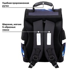 Ранец ЮНЛАНДИЯ WISE, 1 отделение, 3 кармана, устойчивое дно, Space driver, 37х29х15 см, 273163 Ранец ЮНЛАНДИЯ WISE, 1 отделение, 3 кармана, устойчивое дно, Space driver, 37х29х15 см, 273163 - фото 18
