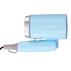 Фен для волос дорожный SONNEN HD-2318, 1500 Вт, складной, 2 температуры, 2 скорости, 454695 - фото 7