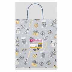 Пакет подарочный НАБОР 4 штуки новогодний 26x32x13 см, "Kraft Large", ЗОЛОТАЯ СКАЗКА, 592133 Пакет подарочный НАБОР 4 штуки новогодний 26x32x13 см, "Kraft Large", ЗОЛОТАЯ СКАЗКА, 592133 - фото 2