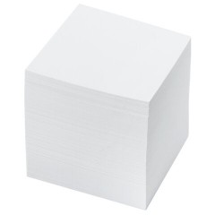 Блок для записей в боксе, 9х9х9 см, плотность 80 г/м2, белизна 95-98%, BRAUBERG, 122223 - фото 3