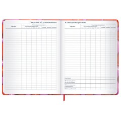 Дневник 1-11 класс 48 л., твердый, BRAUBERG, матовая ламинация, резинка, закладка-ляссе, с подсказом, "Сердечки", 107241 - фото 18