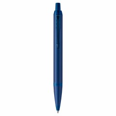 Ручка шариковая PARKER "IM Professionals Monochrome Blue", корпус синий металлик, сталь, синяя, 2172966 Ручка шариковая PARKER "IM Professionals Monochrome Blue", корпус синий металлик, сталь, синяя, 2172966 - фото 2