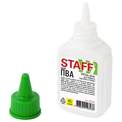 Клей ПВА STAFF EVERYDAY, 45 г, с дозатором, 227375 Клей ПВА STAFF EVERYDAY, 45 г, с дозатором, 227375 - фото 2