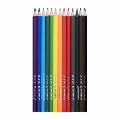 Карандаши цветные BRAUBERG PREMIUM 12 цветов + 1 чернографитный карандаш, трехгранные, грифель 3 мм, 181936 Карандаши цветные BRAUBERG PREMIUM 12 цветов + 1 чернографитный карандаш, трехгранные, грифель 3 мм, 181936 - фото 2