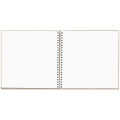 Скетчбук, белая бумага, 160 г/м2, плотная, 19х19 см, 60 л., гребень, твердая обложка, КРАФТ, BRAUBERG ART CLASSIC, 116366 - фото 14