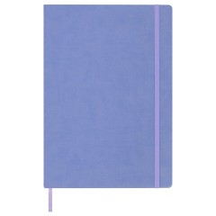 Скетчбук, слоновая кость 140 г/м2 210х297 мм, 80 л., КОЖЗАМ, резинка, BRAUBERG ART CLASSIC, пастель сиреневый, 116883 Скетчбук, слоновая кость 140 г/м2 210х297 мм, 80 л., КОЖЗАМ, резинка, BRAUBERG ART CLASSIC, пастель сиреневый, 116883 - фото 4