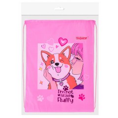 Мешок для обуви ПИФАГОР, 1 отделение, 42х34 см, "Fluffy akita", 272385 Мешок для обуви ПИФАГОР, 1 отделение, 42х34 см, "Fluffy akita", 272385 - фото 6