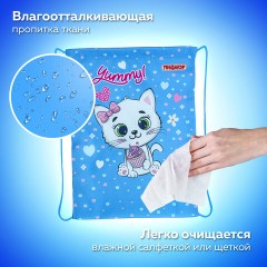 Мешок для обуви ПИФАГОР, 1 отделение, 42х34 см, "Yummy cupcake", 271603 Мешок для обуви ПИФАГОР, 1 отделение, 42х34 см, "Yummy cupcake", 271603 - фото 8